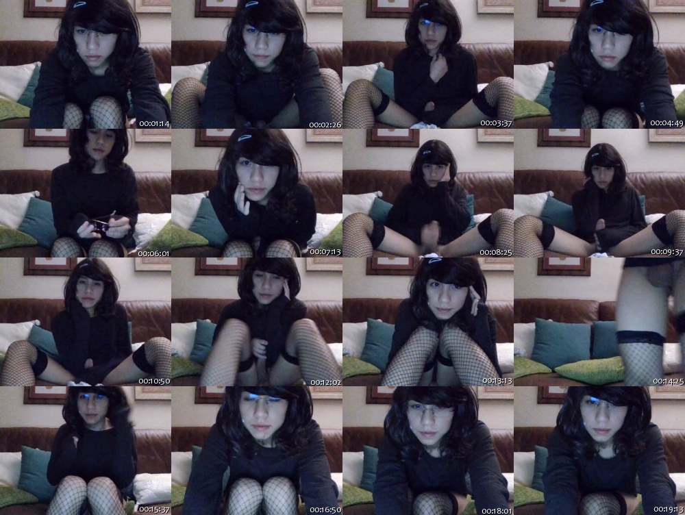 POV webcam asian bubble