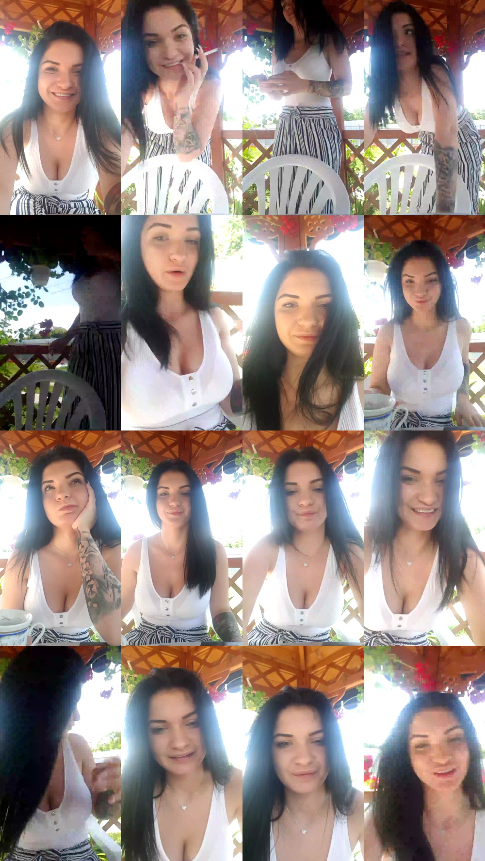 LindaRosss  17-08-2018 Recorded Topless