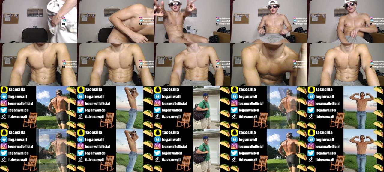Luckyloganx  03-10-2020 recorded video Topless