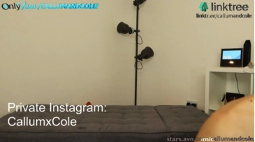 Callumandcole  06-10-2020 video handjob