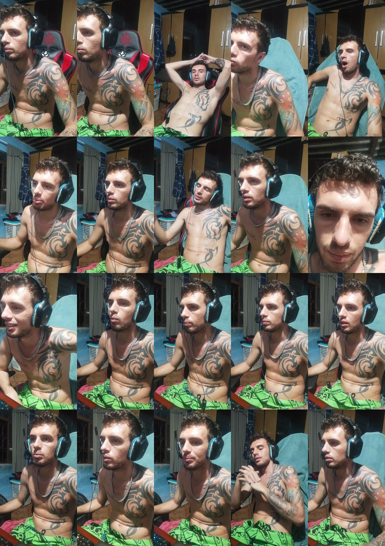 victoroliver  07-10-2020 Recorded Video Topless
