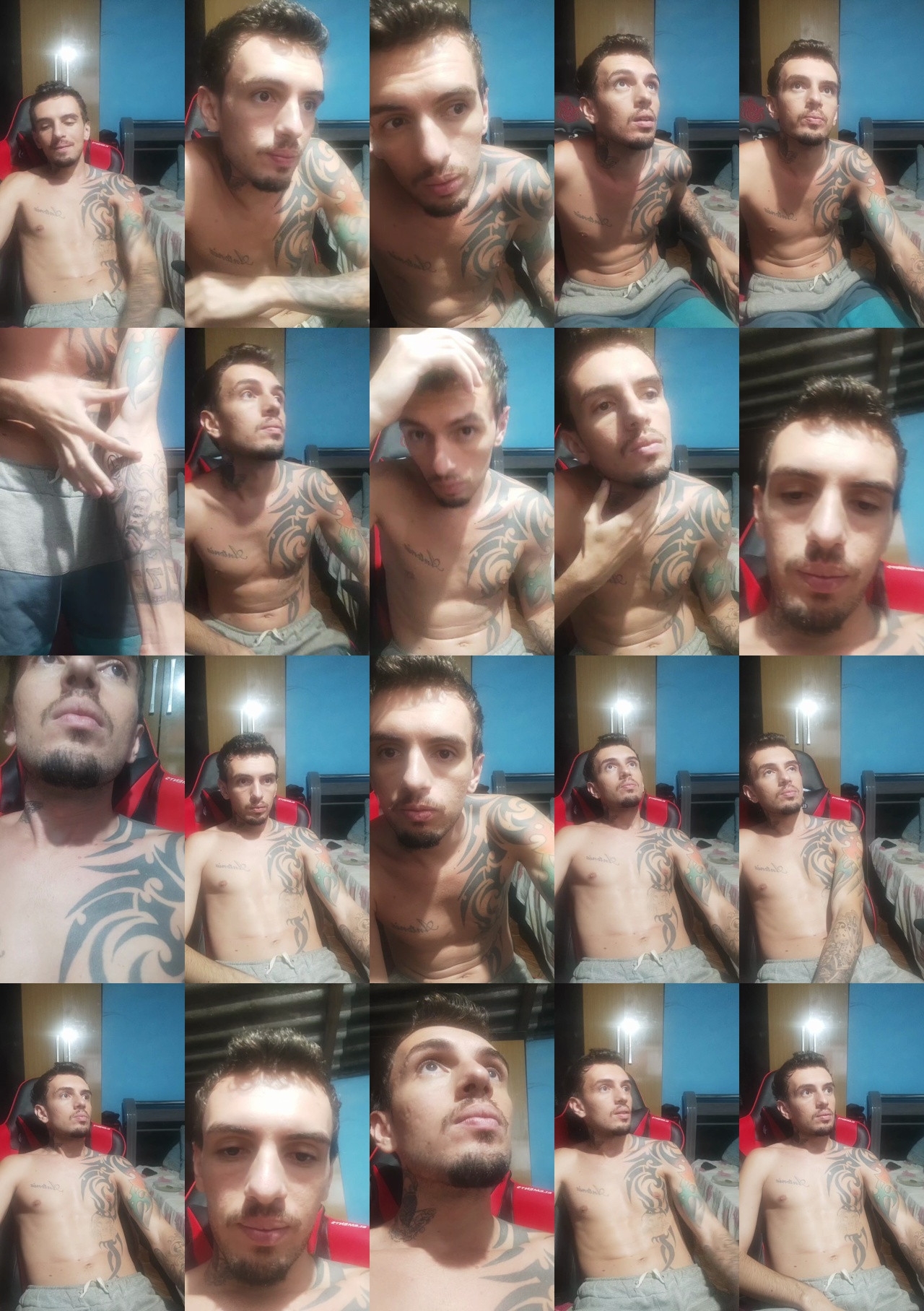 victoroliver  21-10-2020 Recorded Video Topless