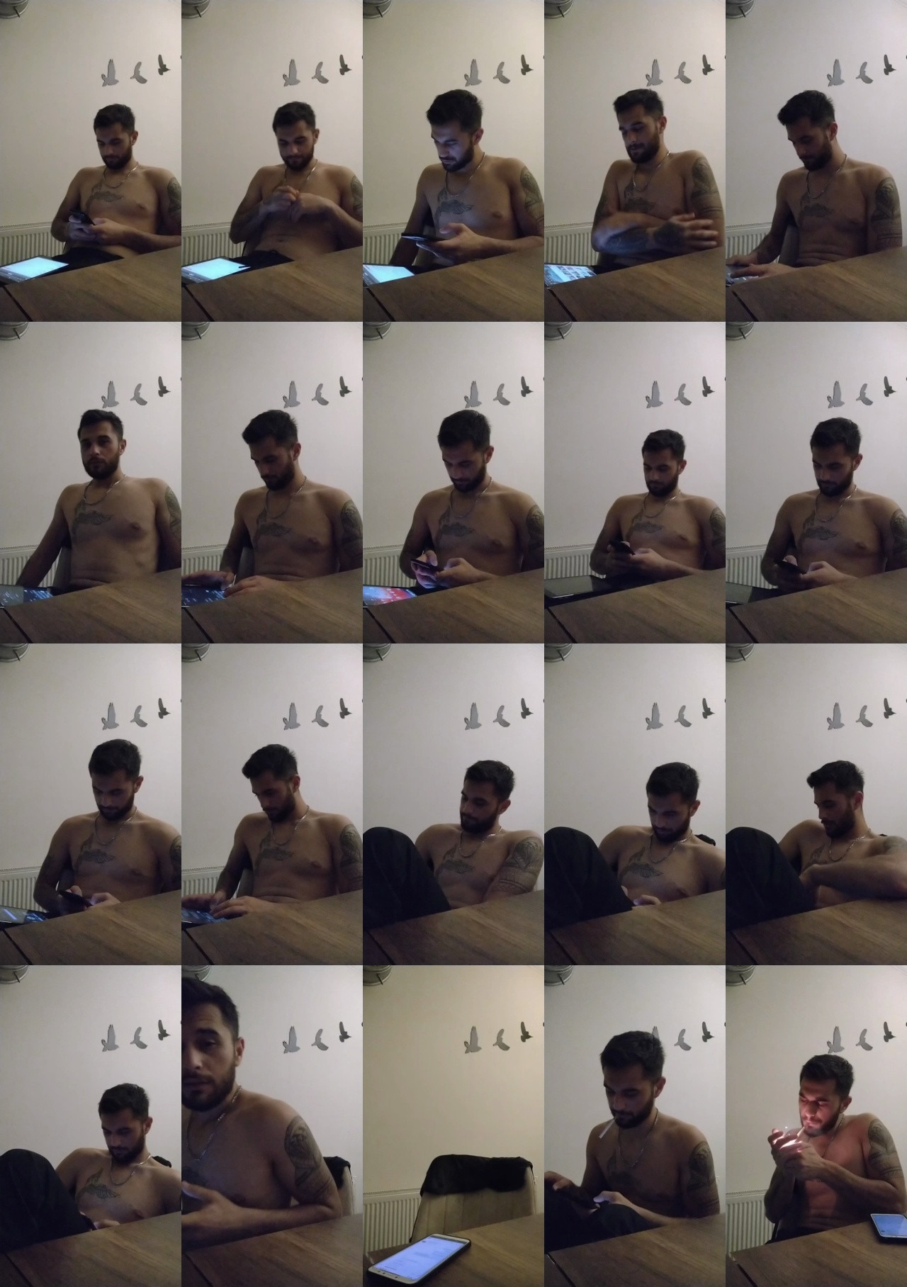 Lazmann61  14-12-2020 Recorded Video Topless