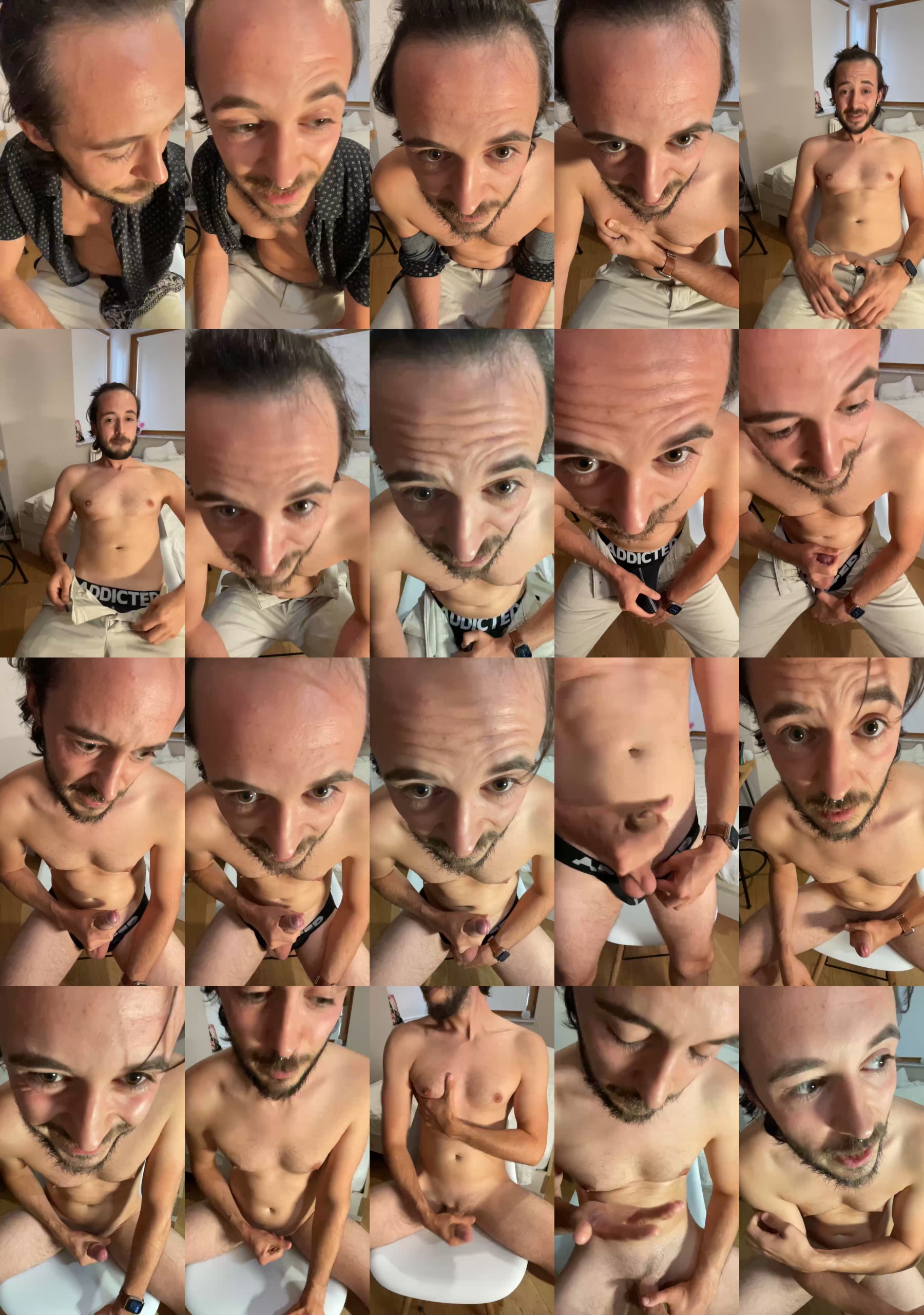 bjarne_fun  04-07-2021 Recorded Video Naked