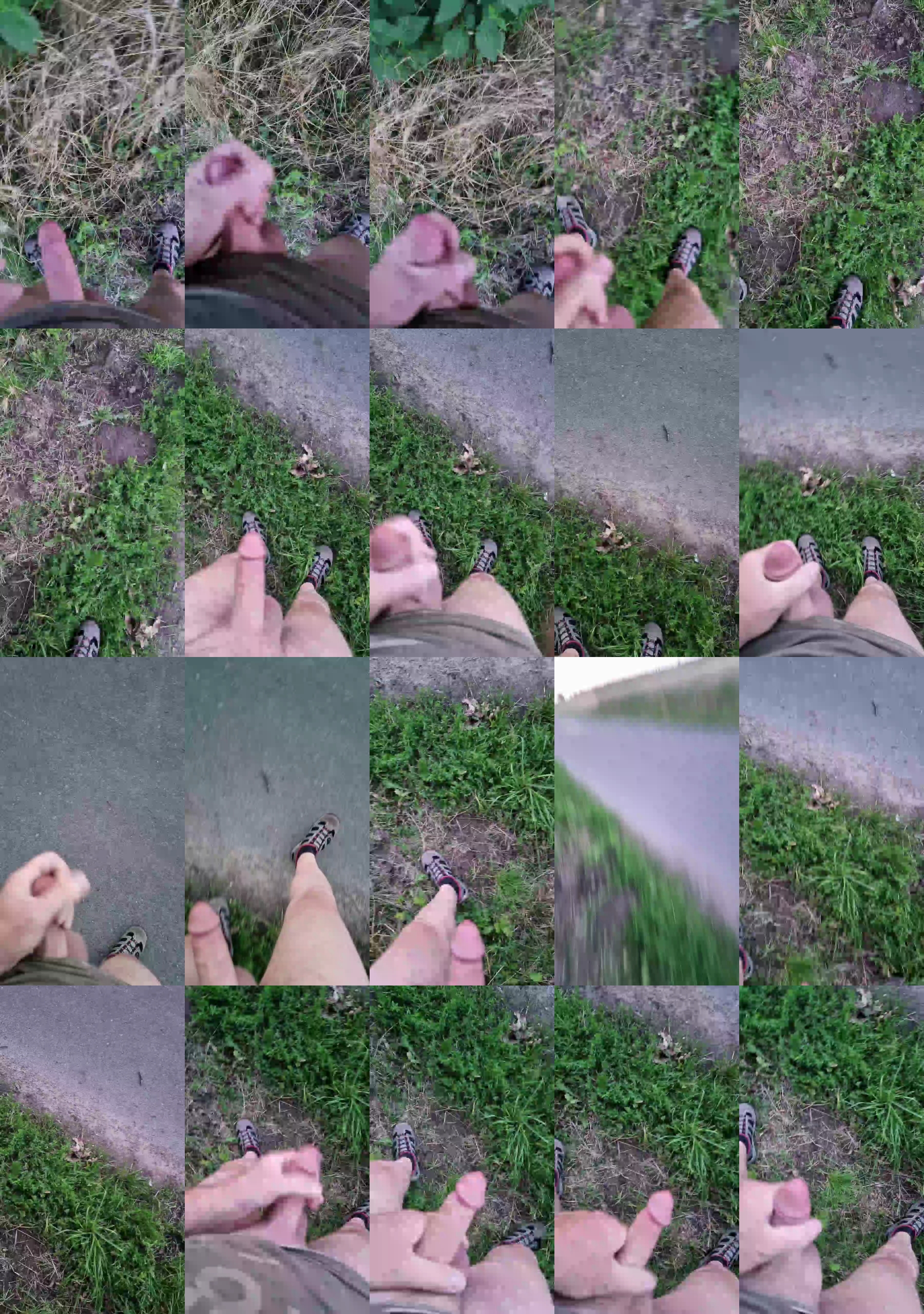 Outdoorgeil1  10-07-2021 Recorded Video Topless