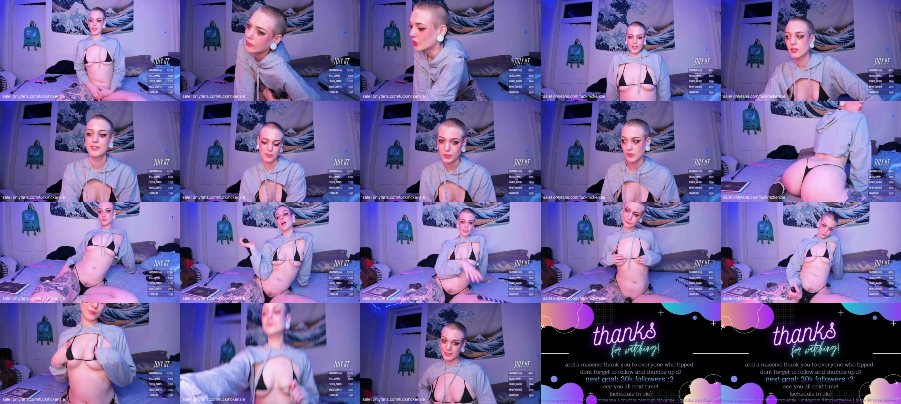 Fuckmckenzie Webcam CAM SHOW @ Chaturbate 15-07-2021