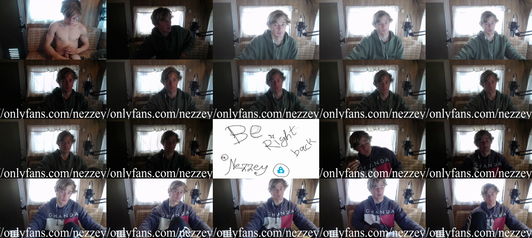 Nezzey  22-07-2021 Male Webcam