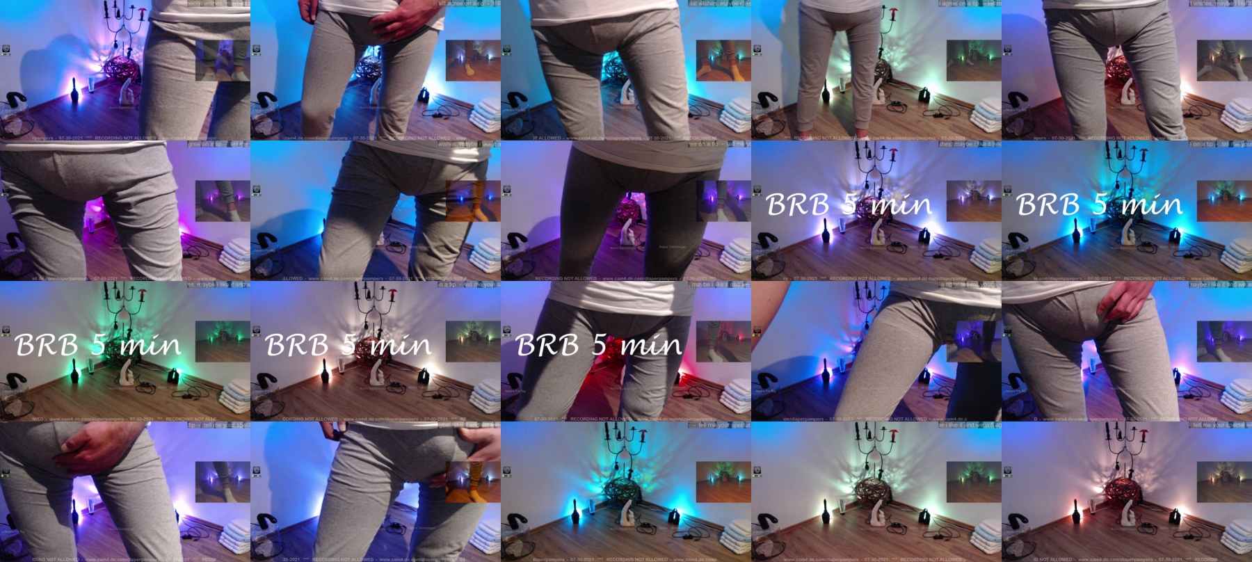 diaperpampers  30-07-2021 Recorded Video Show