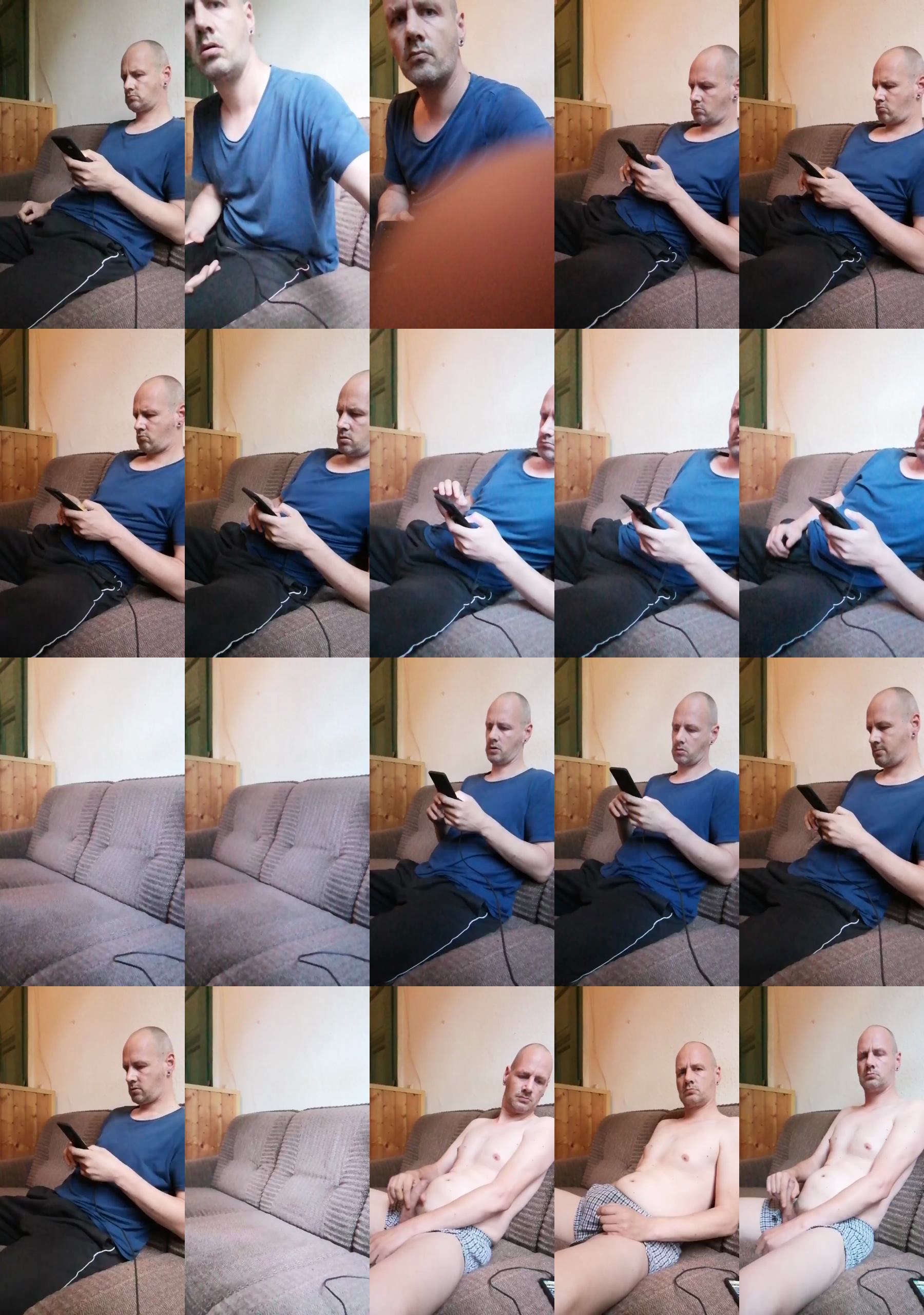 Henry_Jantsch  30-07-2021 Recorded Video Topless