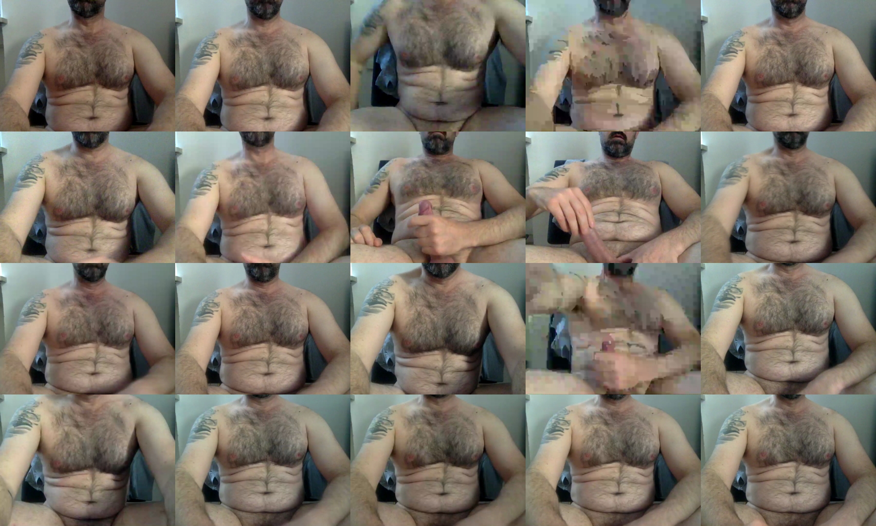hairy45guy  01-08-2021 Recorded Video Naked