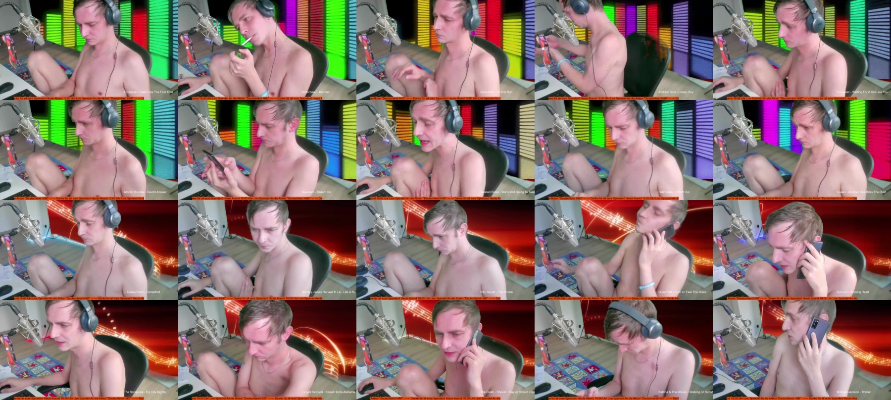 knackarsch87  02-08-2021 Recorded Video Show