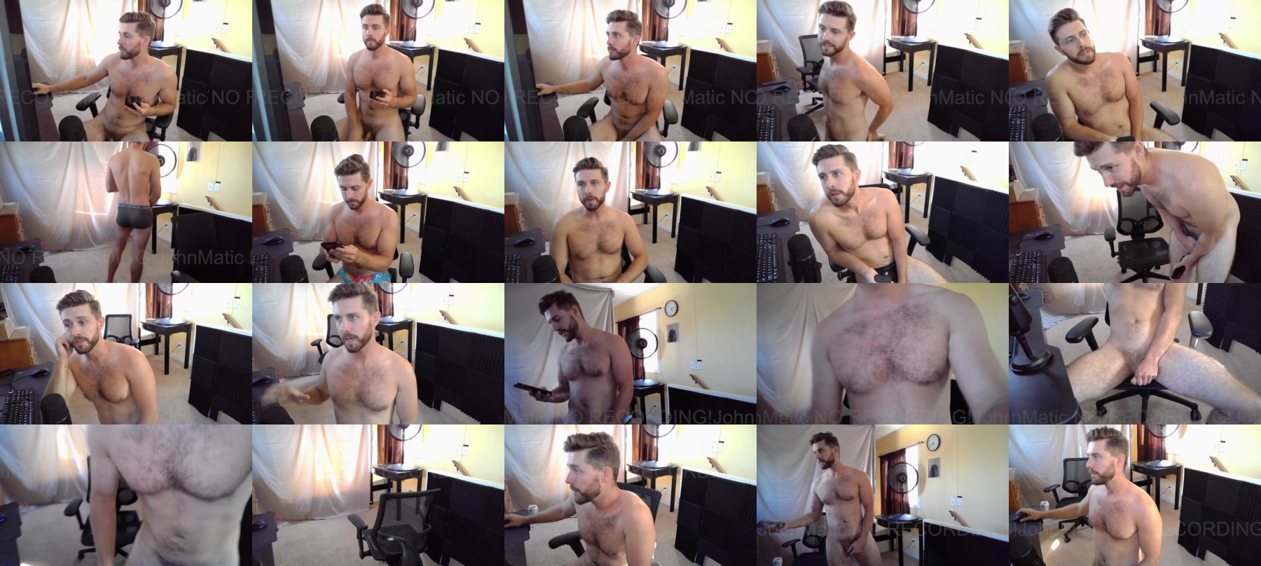 Johnmatic  31-07-2021 Male Webcam