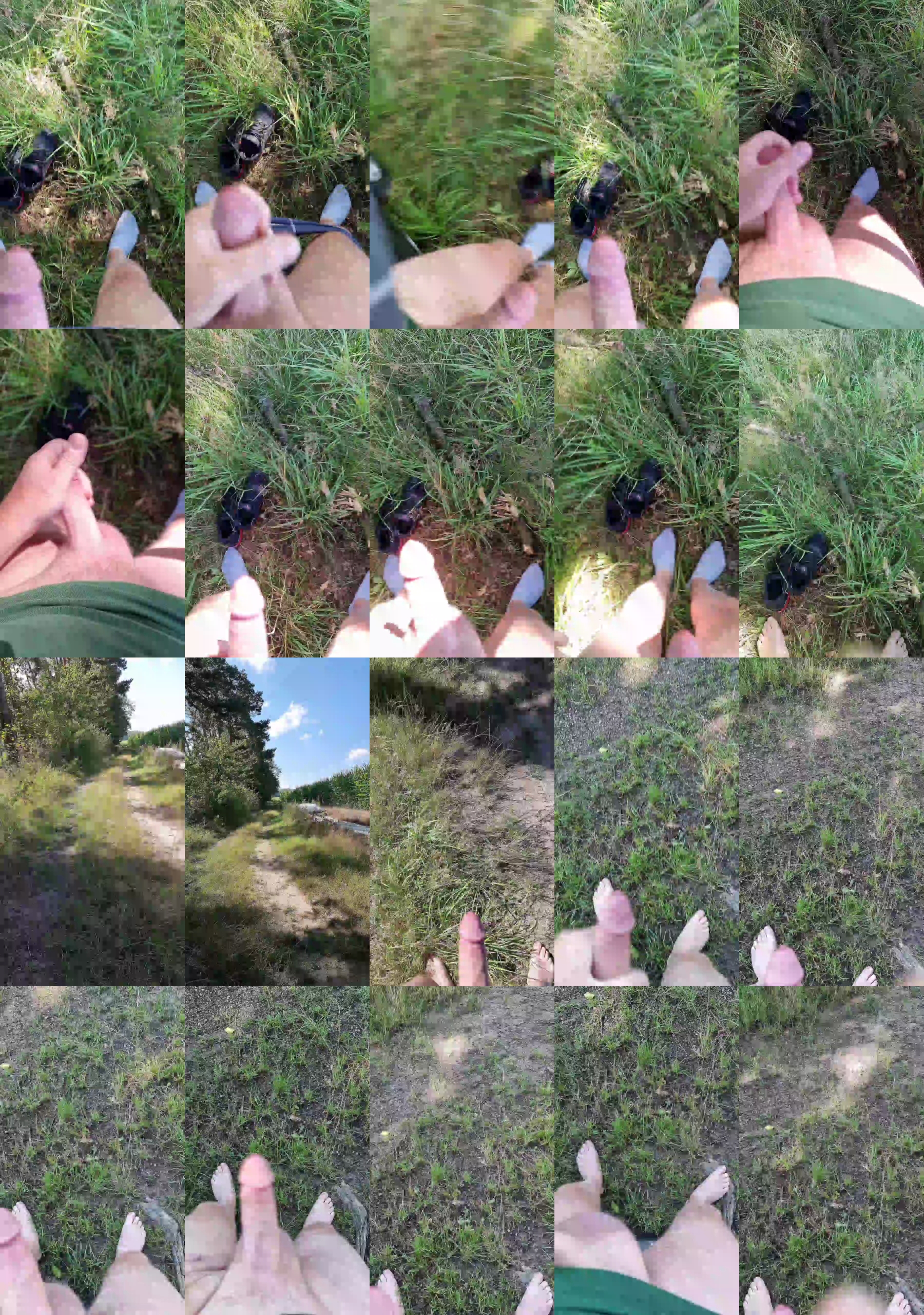 Outdoorgeil1  25-08-2021 Recorded Video Naked