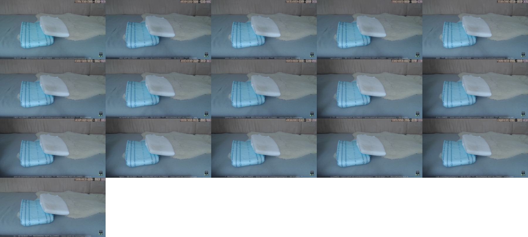 diaperpampers  10-09-2021 Recorded Video Porn