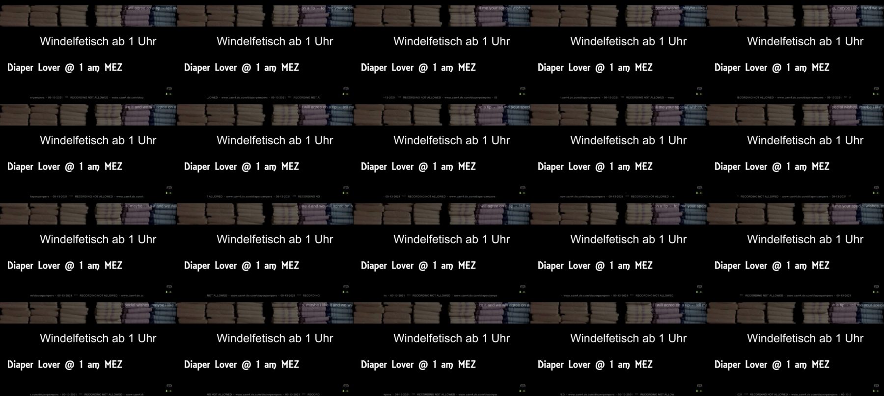 diaperpampers  13-09-2021 Recorded Video XXX