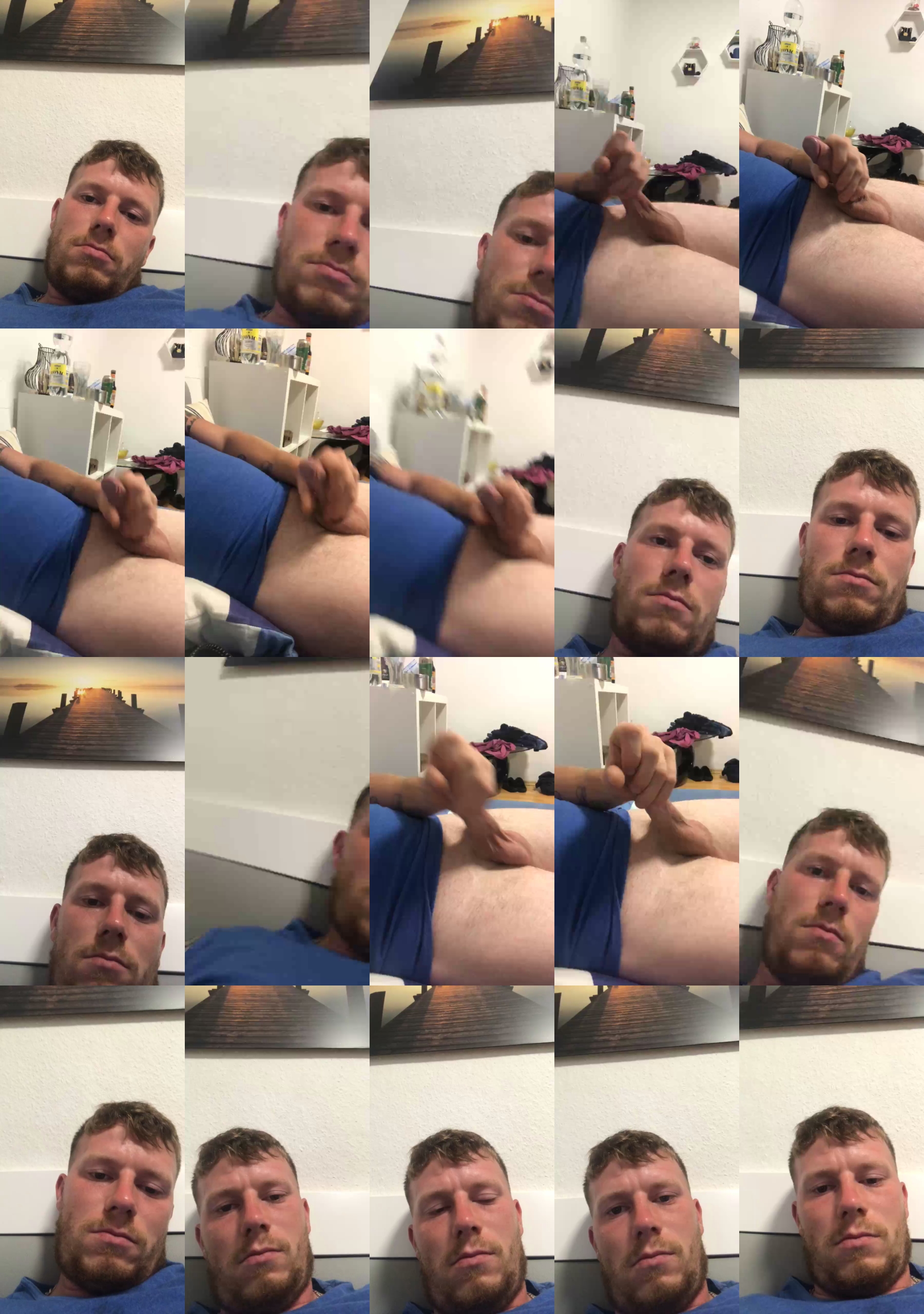 Calvin187  15-09-2021 Recorded Video Topless