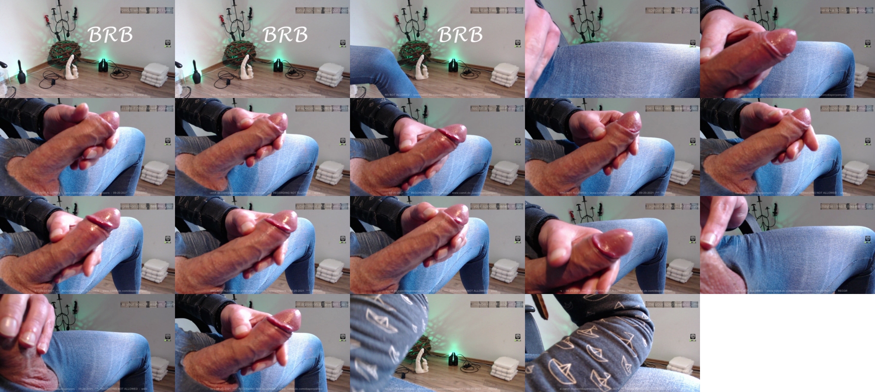 diaperpampers  20-09-2021 Recorded Video Naked