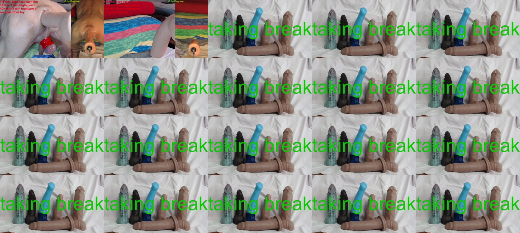 fftoyhole  30-09-2021 Recorded Video Topless