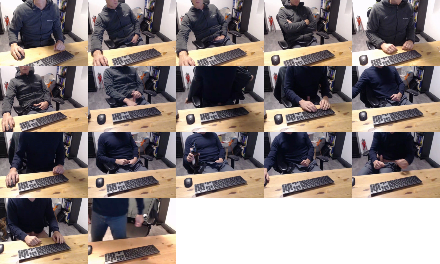 Kickneu  04-10-2021 Recorded Video Naked