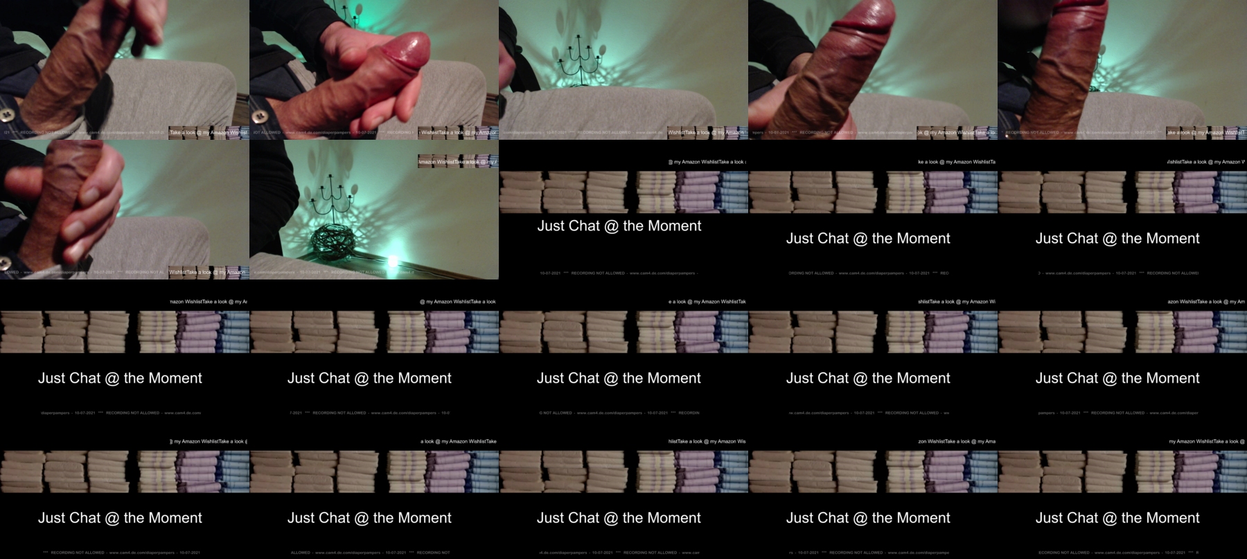 diaperpampers  06-10-2021 Recorded Video Topless