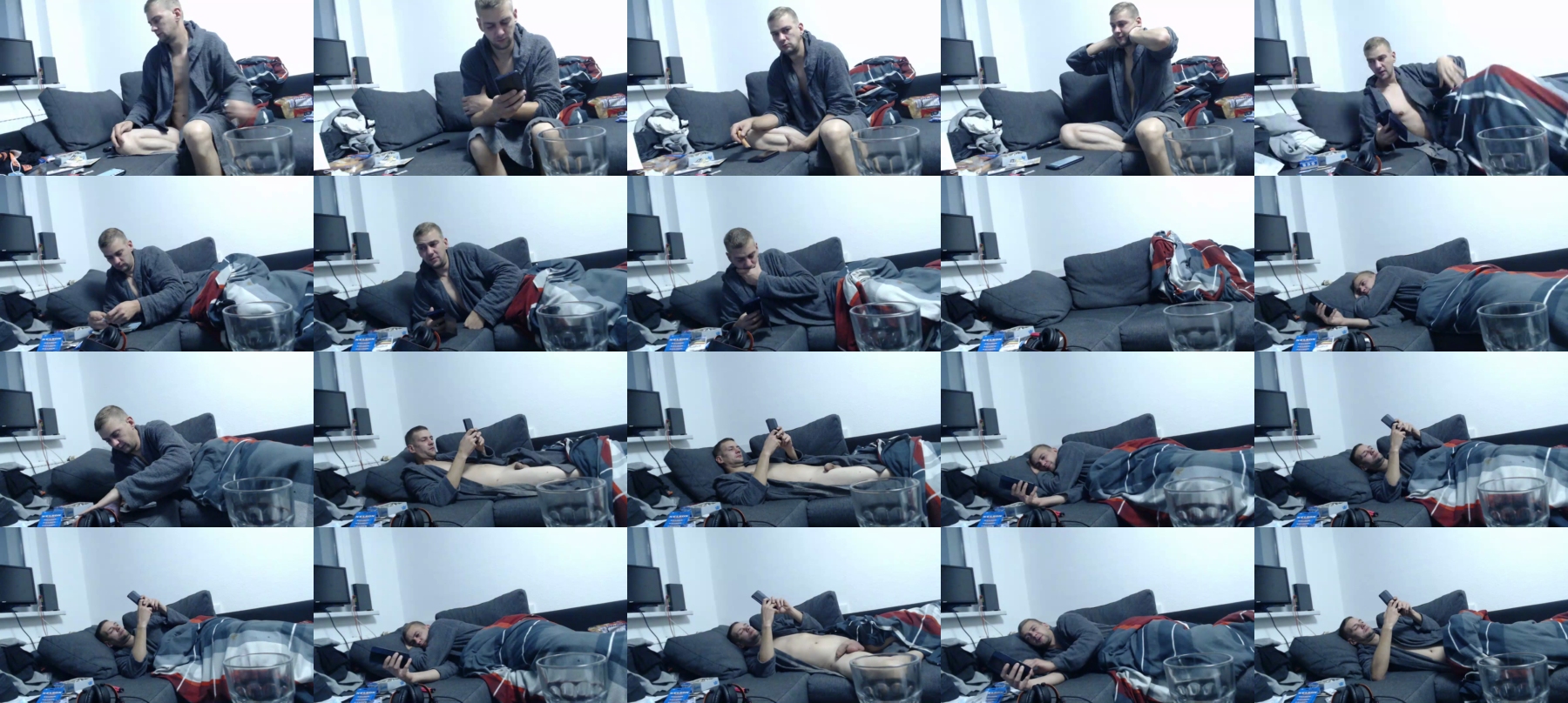 Sachazat  08-10-2021 Recorded Video Topless