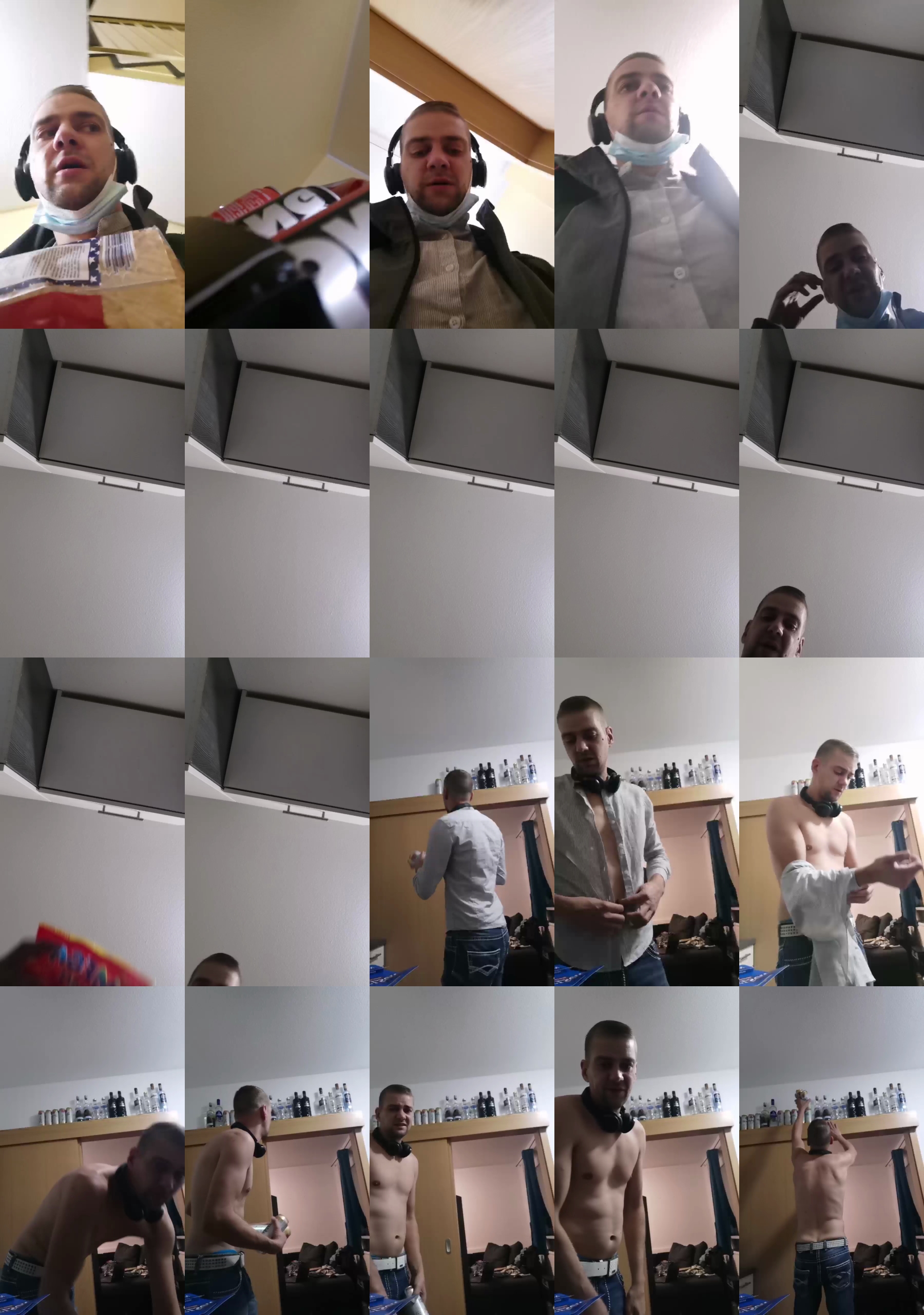 Sachazat  08-10-2021 Recorded Video Topless