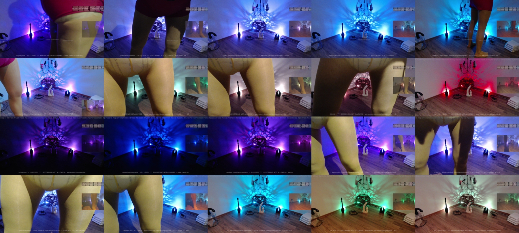 diaperpampers  10-10-2021 Recorded Video Webcam