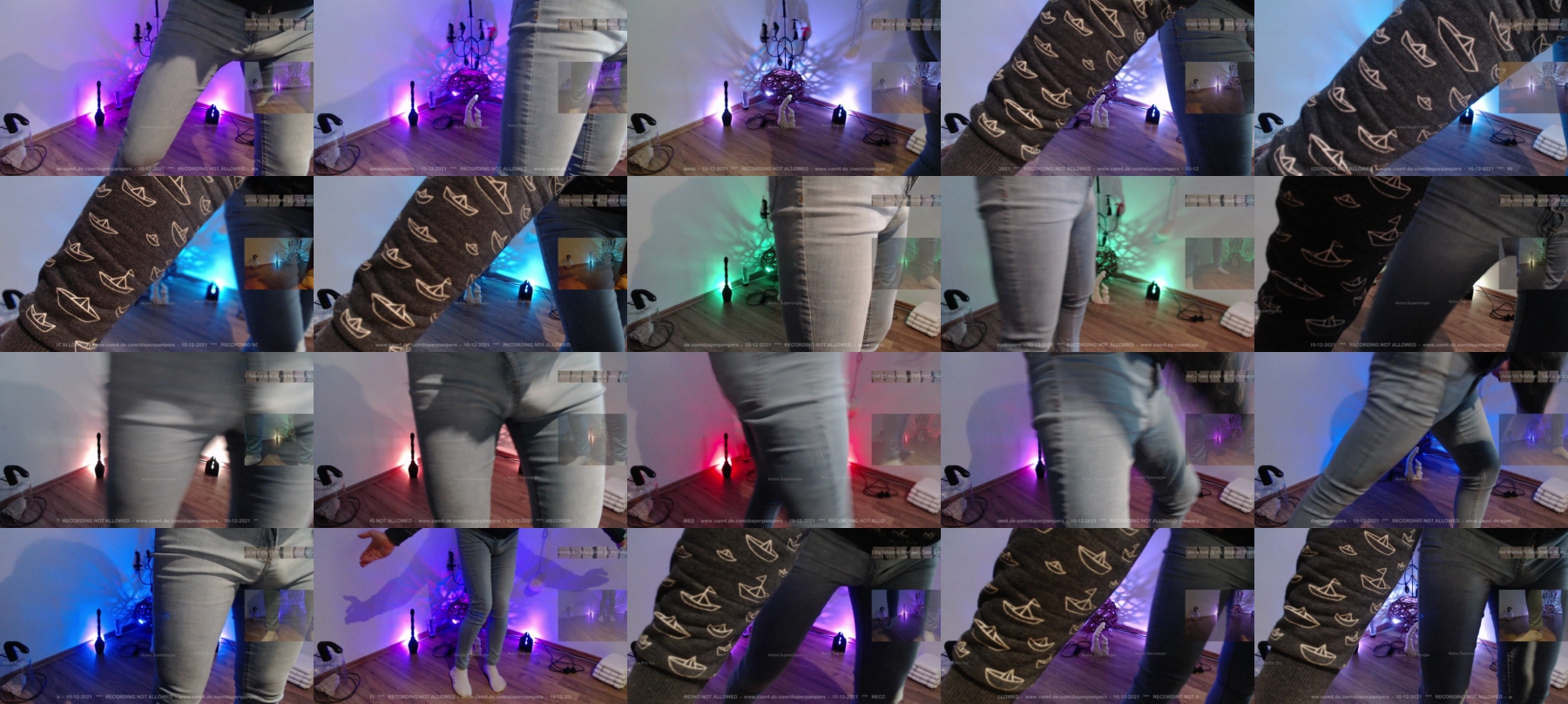 diaperpampers  12-10-2021 Recorded Video Show
