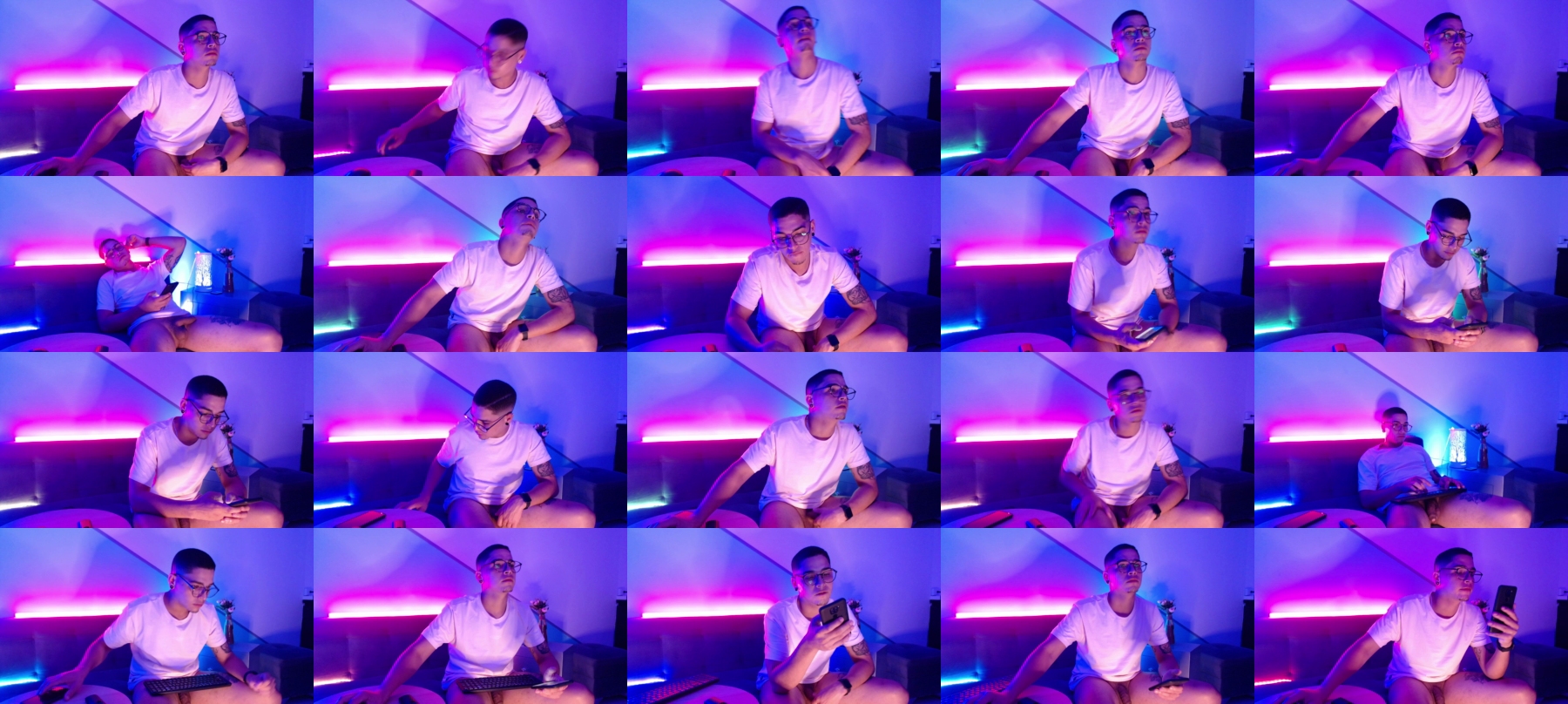 Max_Quintana  14-10-2021 Recorded Video Topless