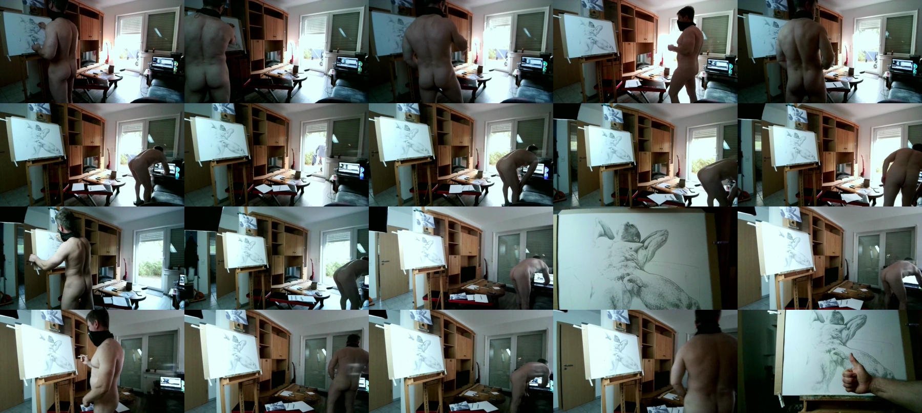 Garth_NakedArt  23-10-2021 Recorded Video Naked