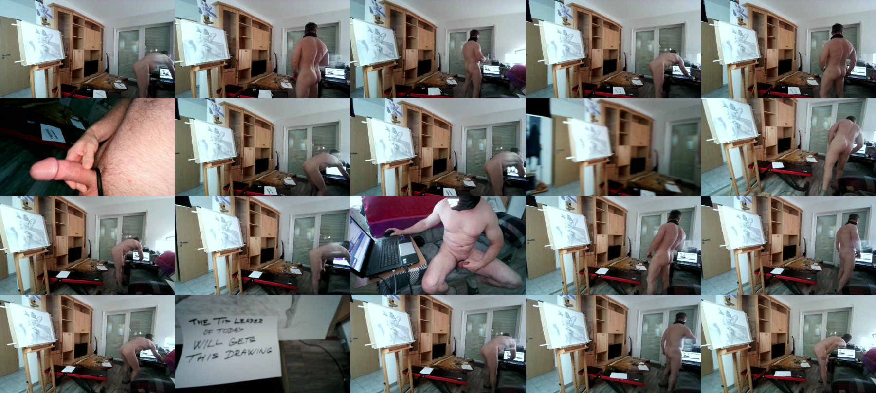 Garth_NakedArt  24-10-2021 Recorded Video Webcam