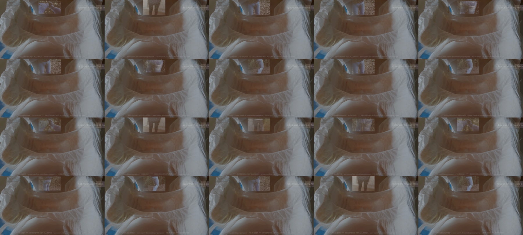 diaperpampers  25-10-2021 Recorded Video Topless