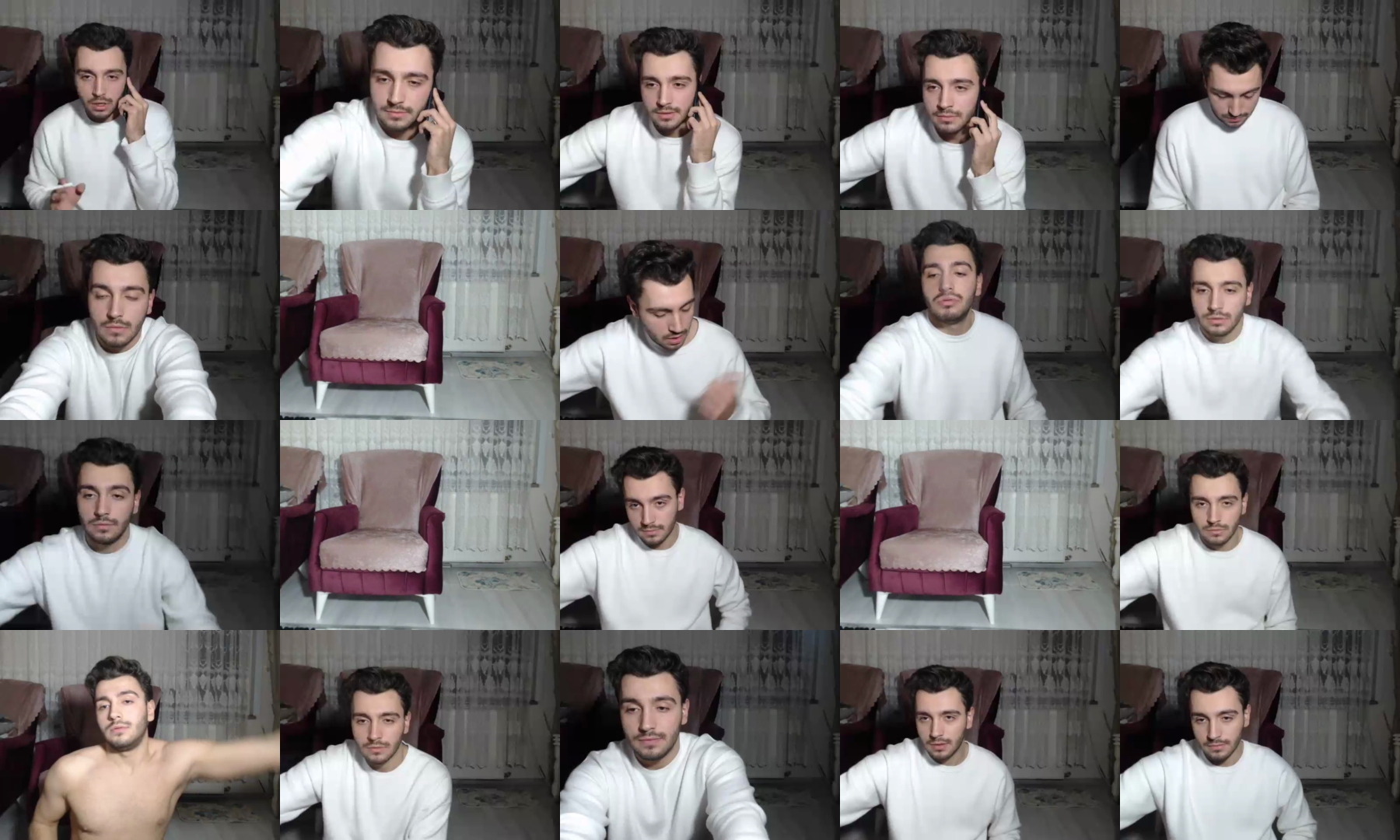 handsomeman6  25-10-2021 Recorded Video Topless