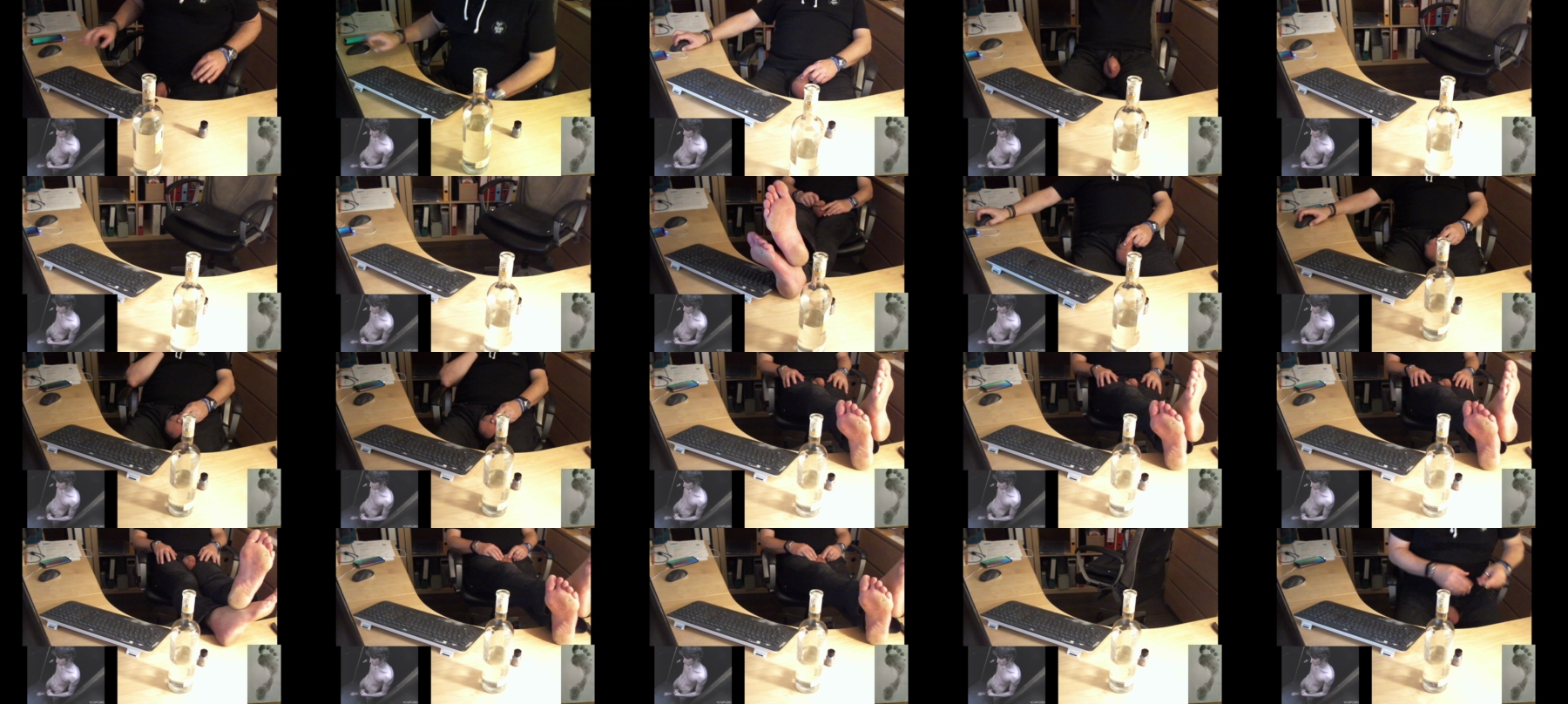 Barefooter  28-10-2021 Recorded Video Topless