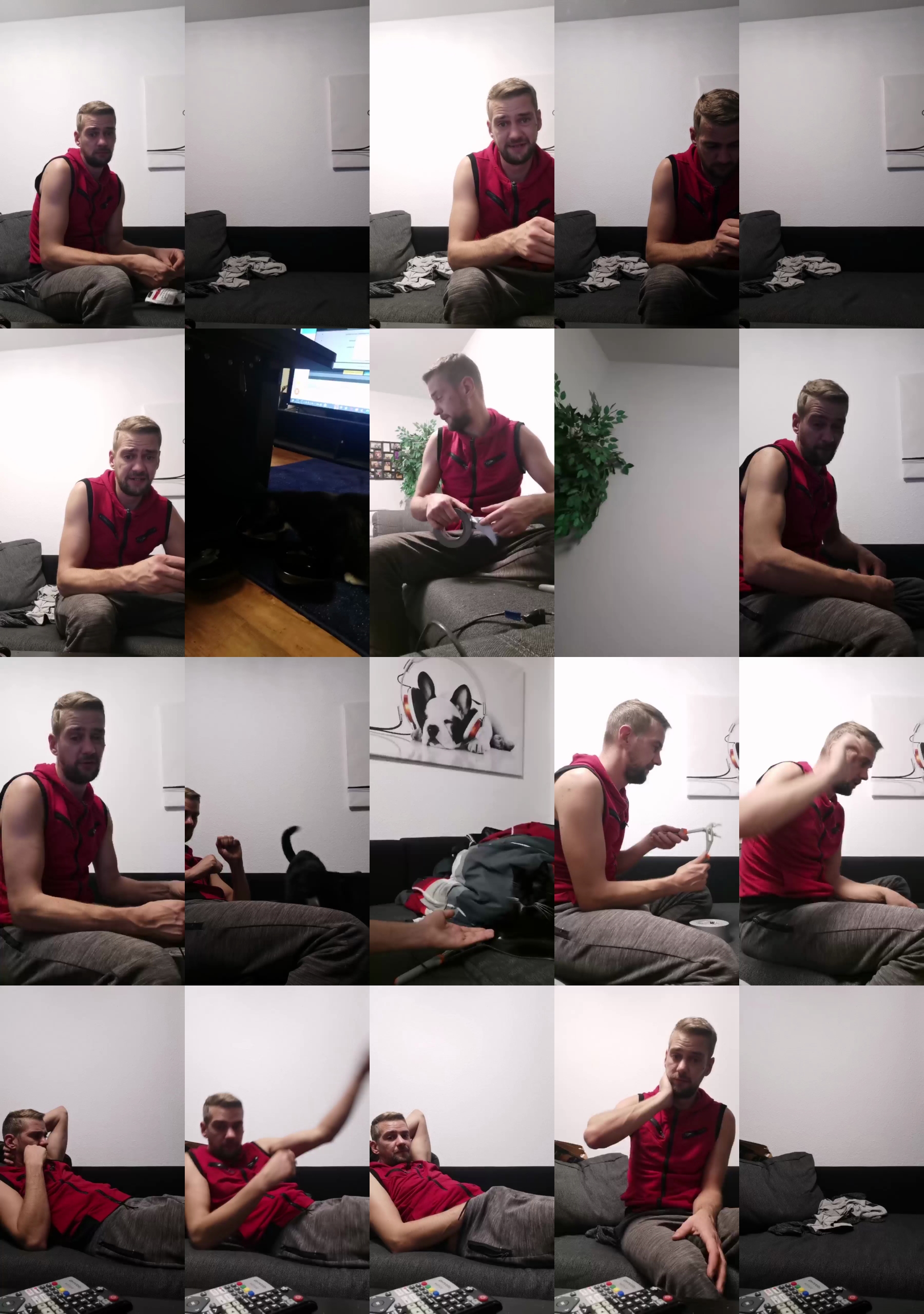 Sachazatii  29-10-2021 Recorded Video Naked