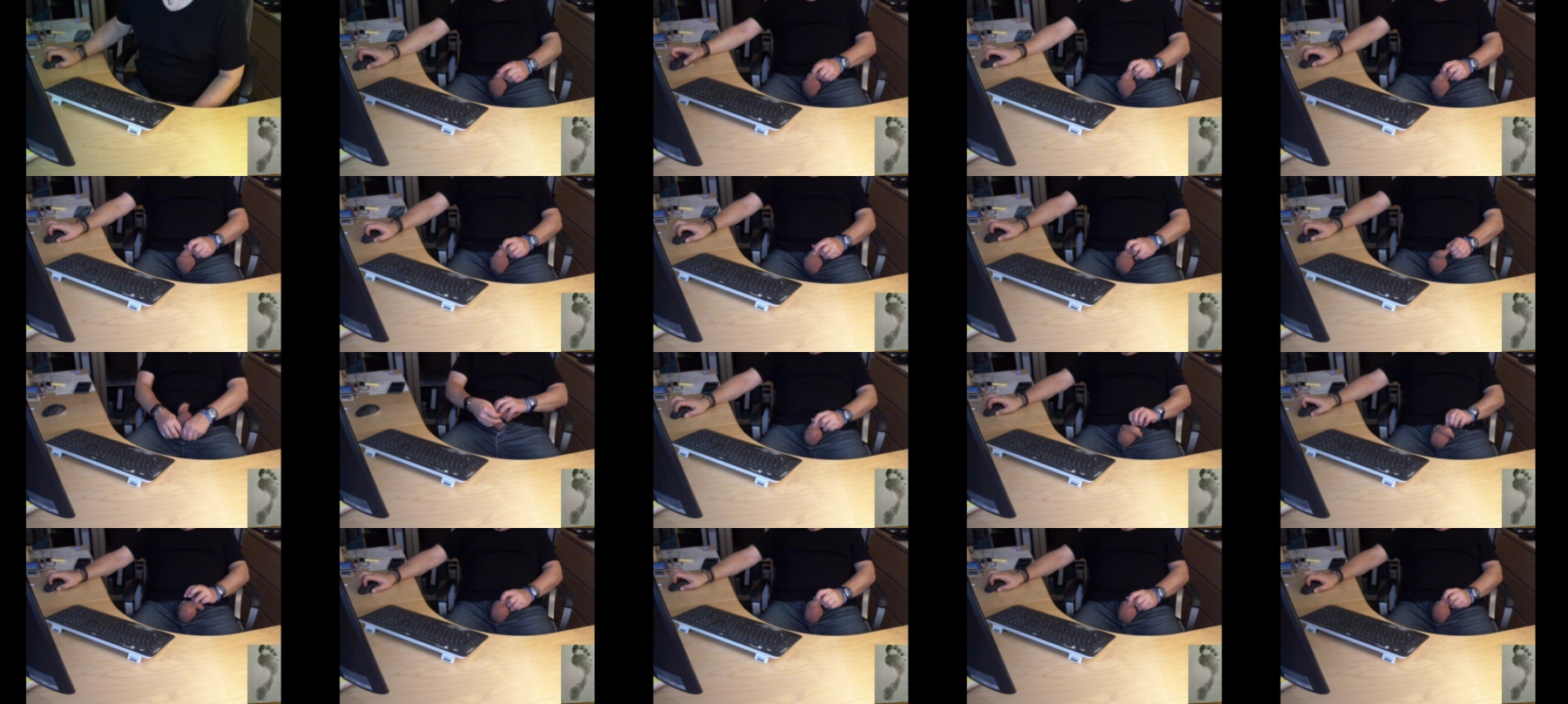 Barefooter  03-11-2021 Recorded Video Webcam