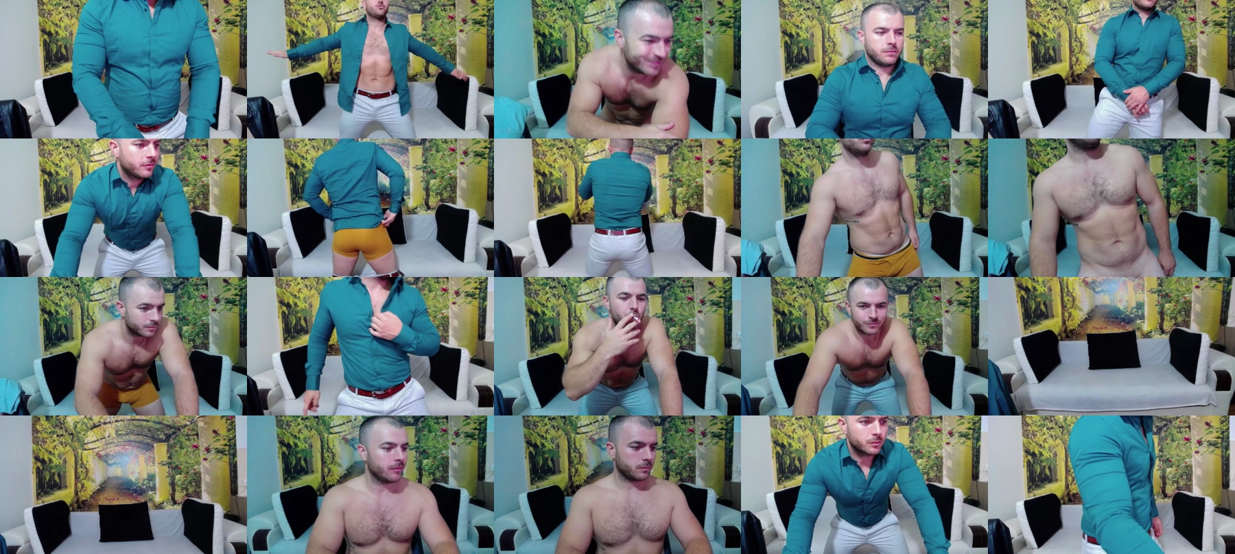 Alaricevenson  03-11-2021 Male Topless