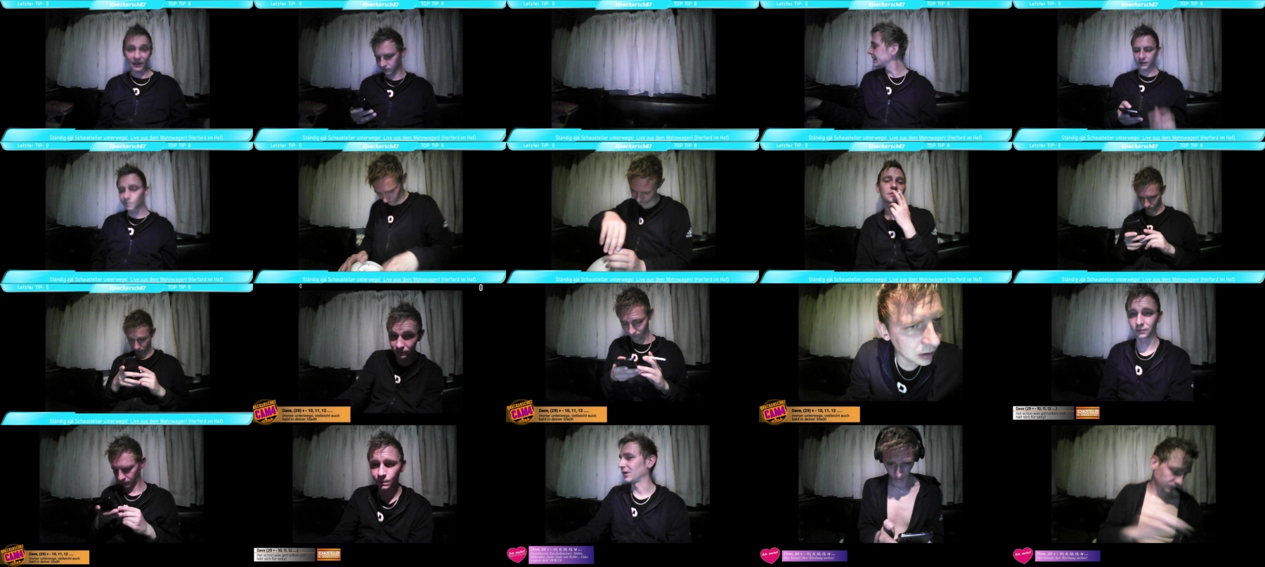 knackarsch87  08-11-2021 Recorded Video Naked