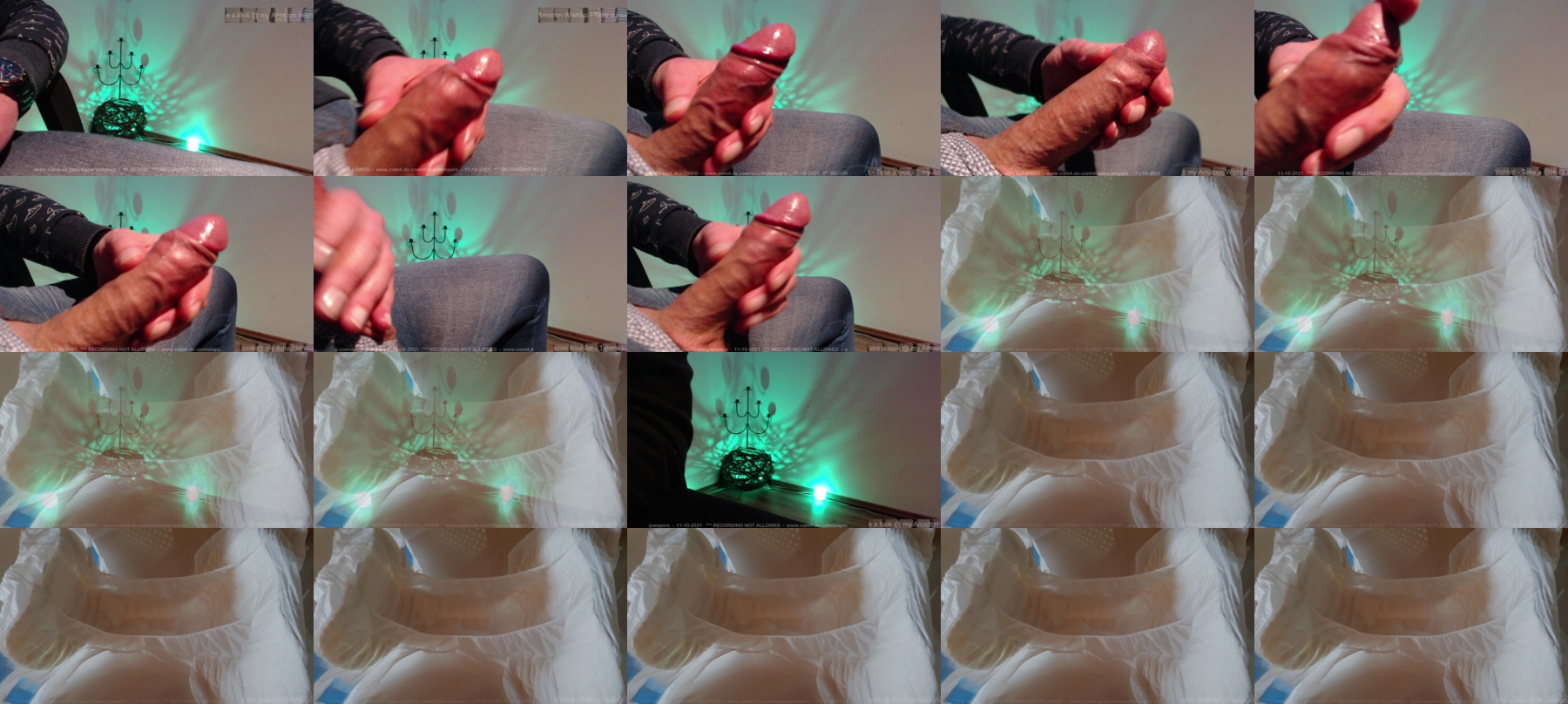diaperpampers  10-11-2021 Recorded Video XXX