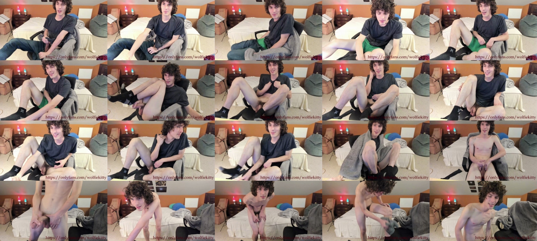 Wolfiekitty  12-11-2021 video Flash feet