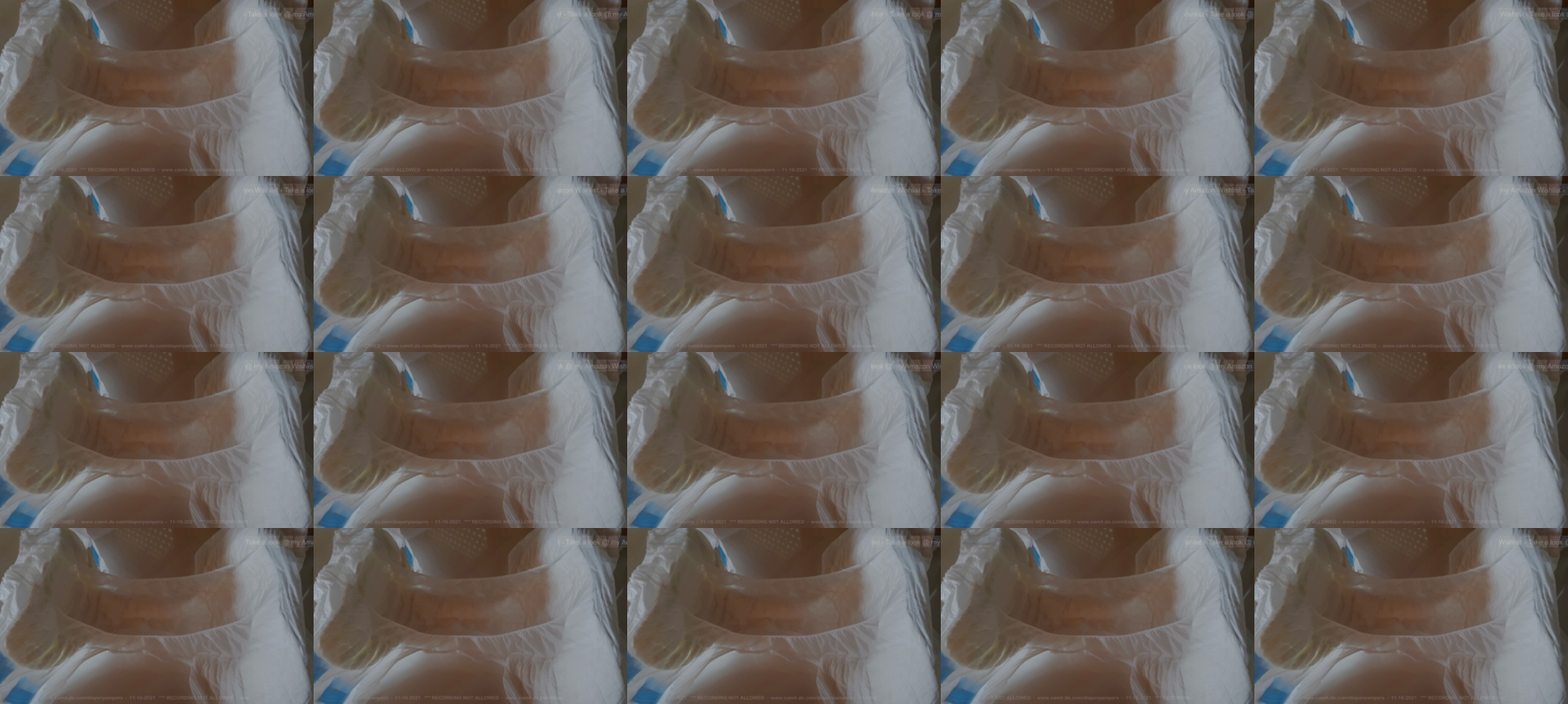 diaperpampers  16-11-2021 Recorded Video Topless