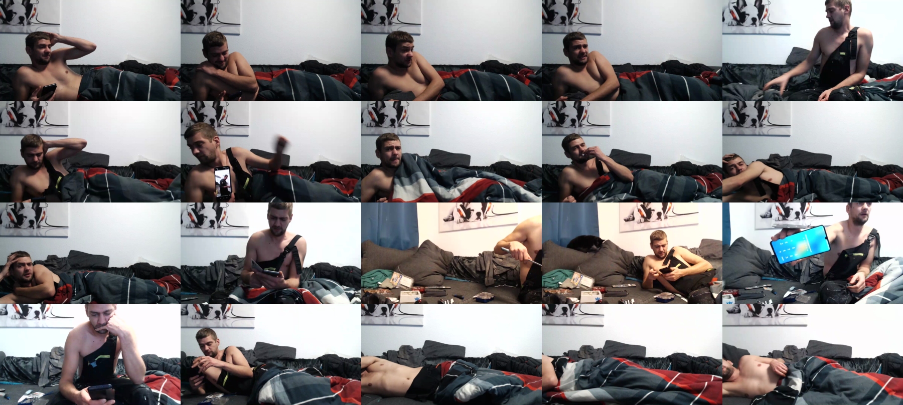 Sachazatii  20-11-2021 Recorded Video Topless