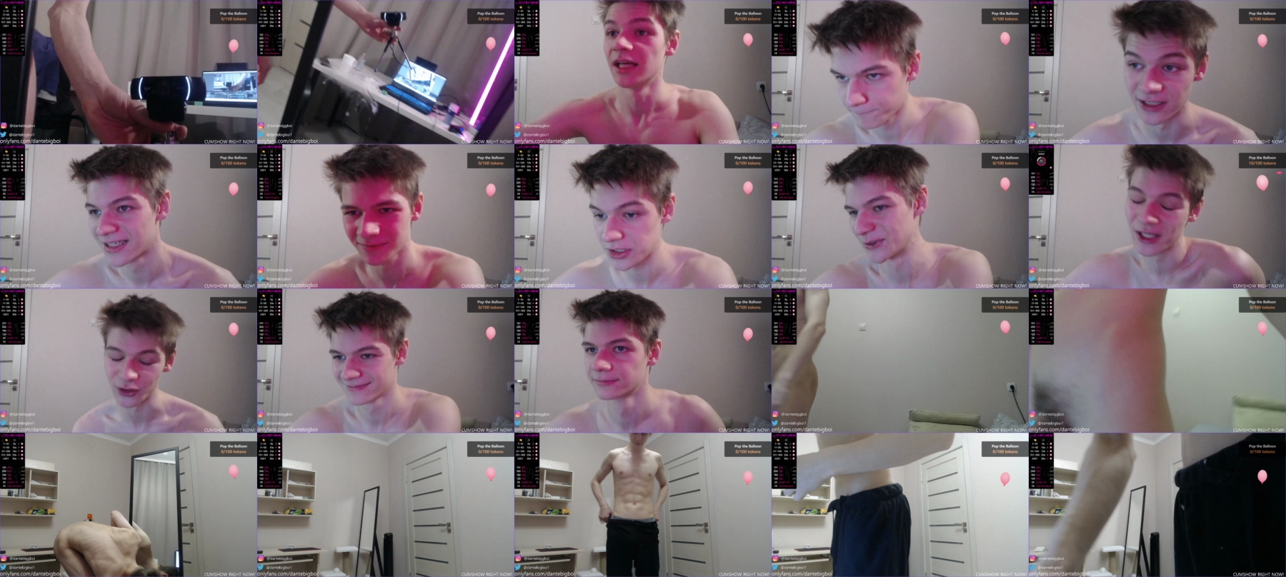 Dantebigboi  02-12-2021 Male Naked