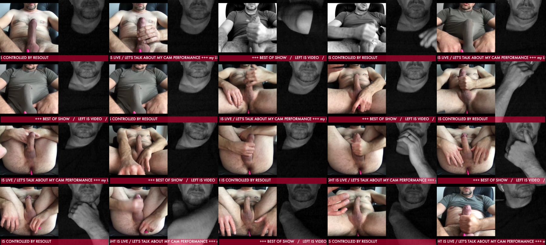 achtinch  03-12-2021 Recorded Video Nude