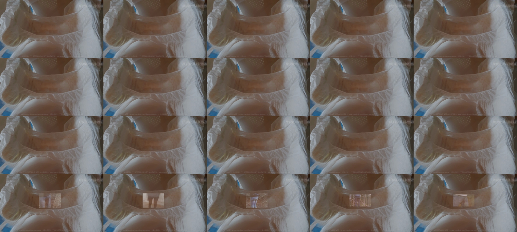 diaperpampers  06-12-2021 Recorded Video Topless