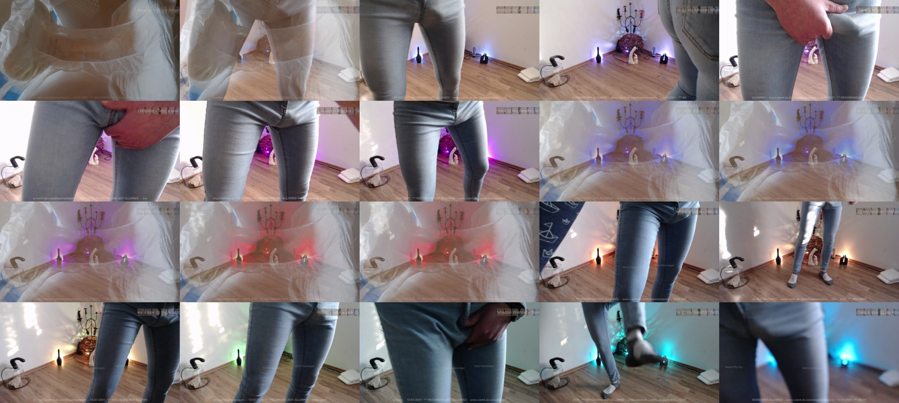 diaperpampers  07-12-2021 Recorded Video Nude