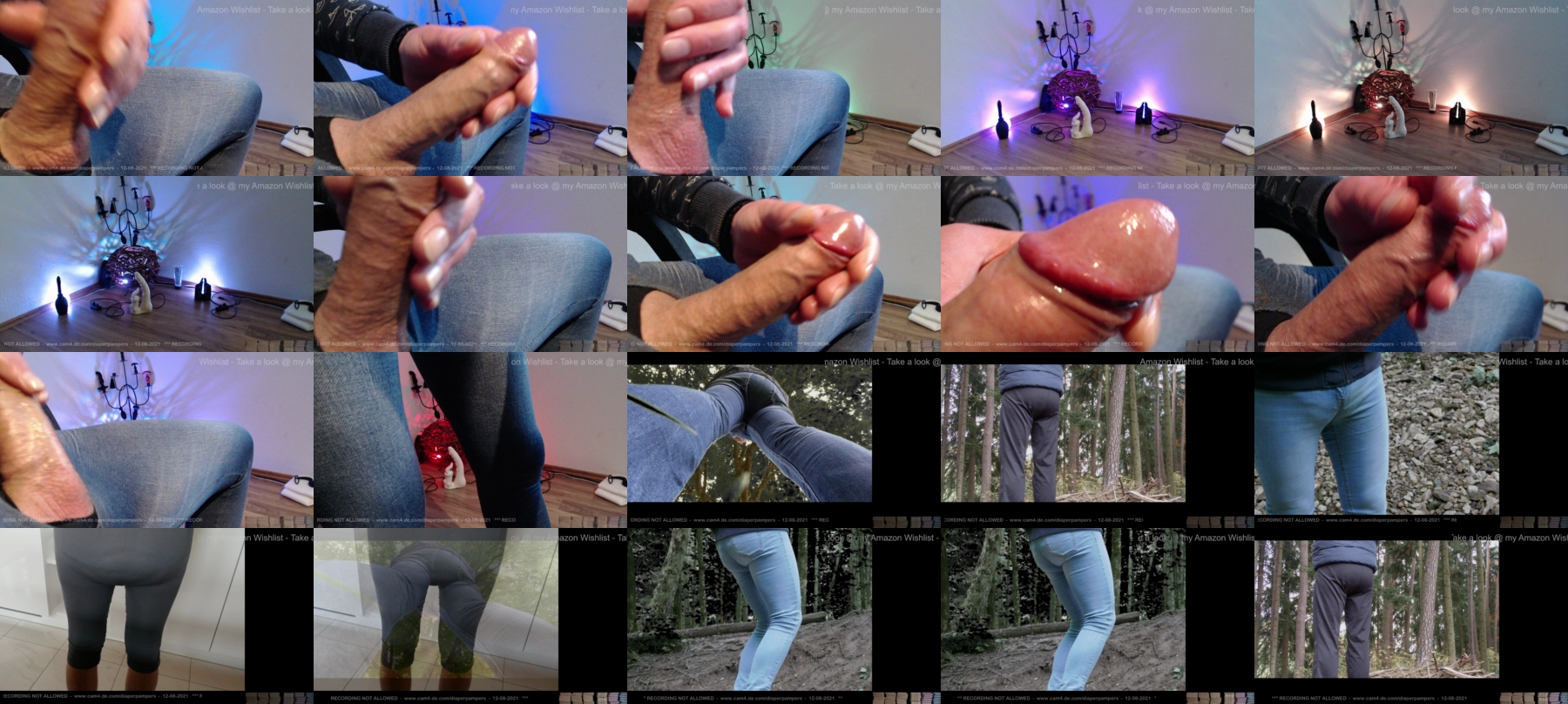 diaperpampers  08-12-2021 Recorded Video Porn