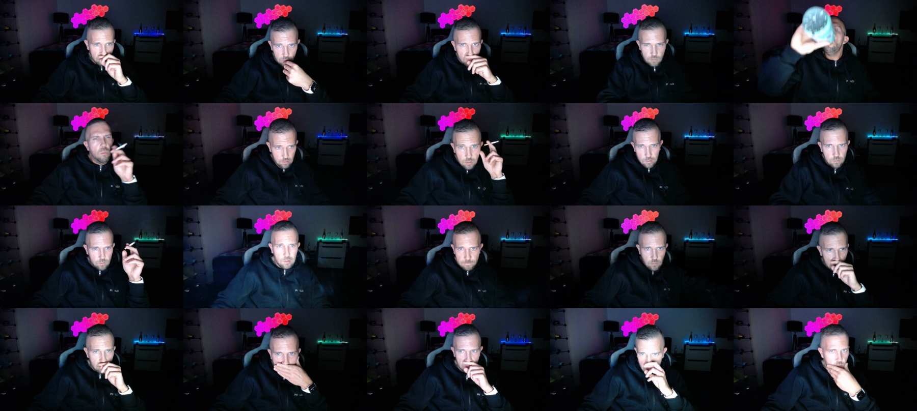 Nanoleaf33  08-12-2021 Recorded Video Naked
