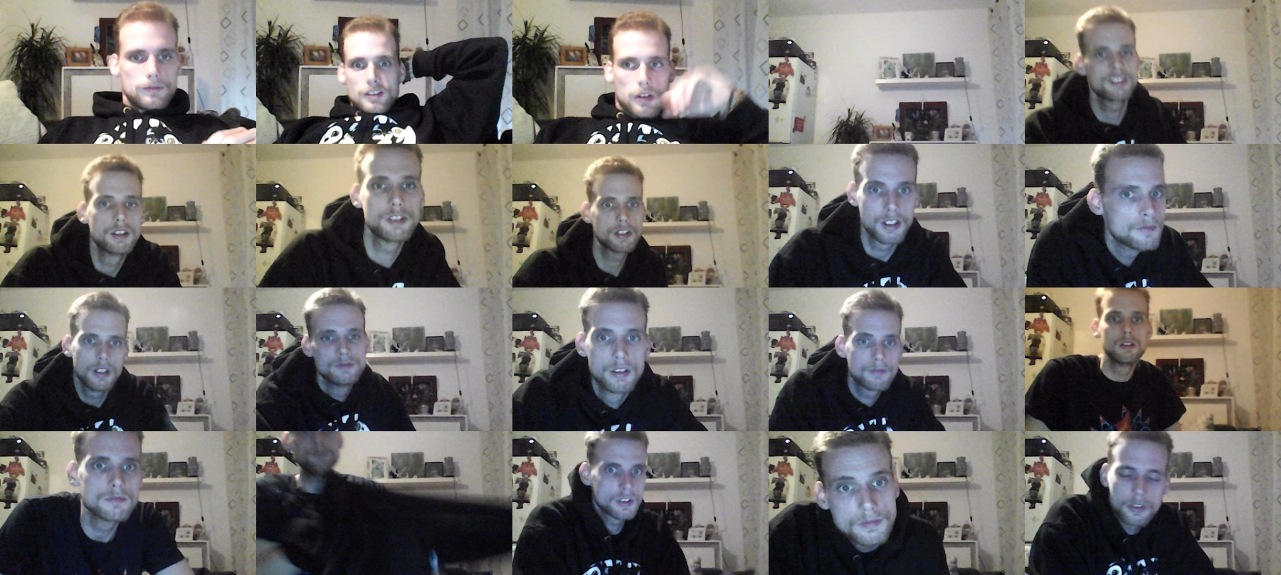 FaggotDamien  11-12-2021 Recorded Video Show