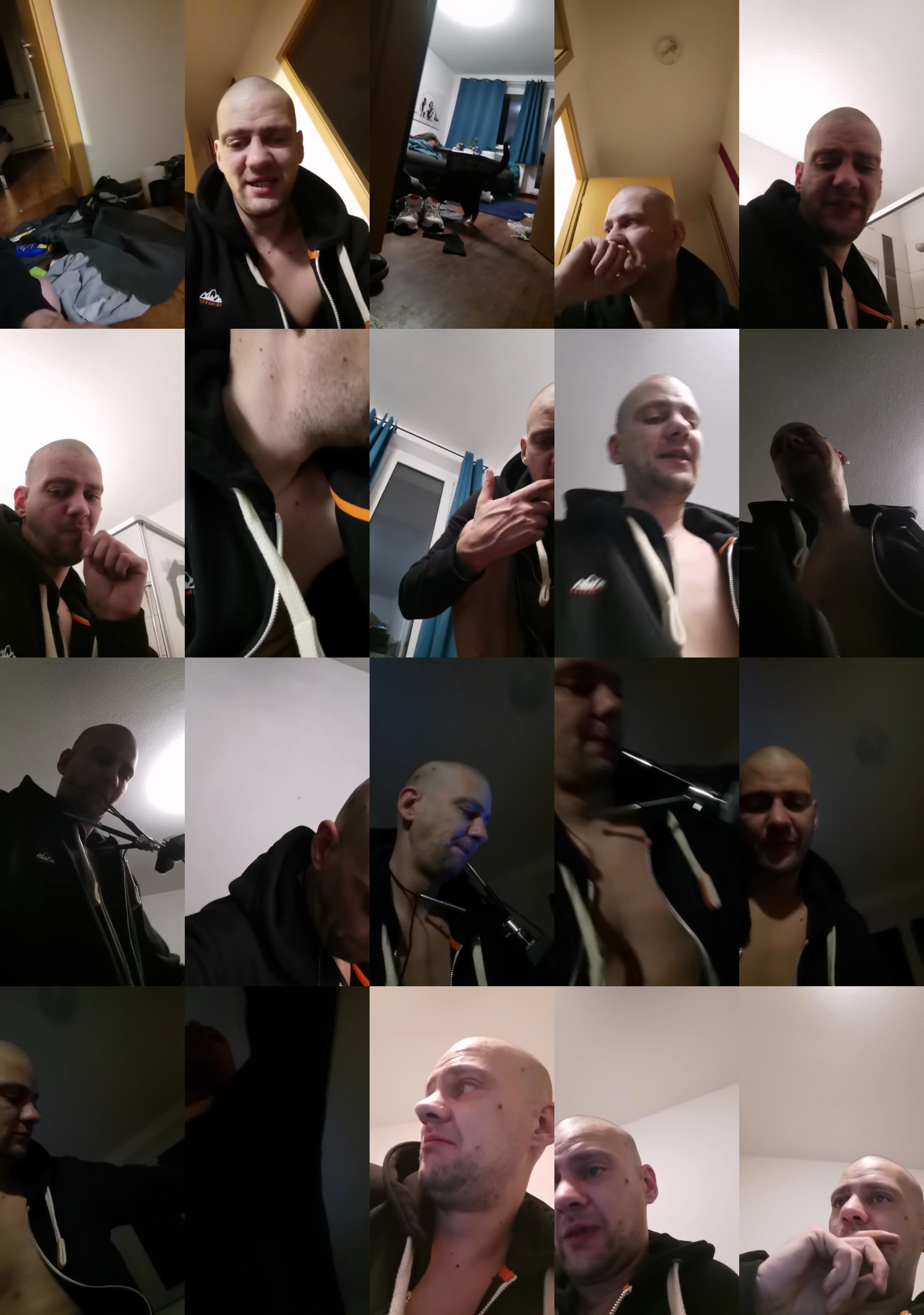 Sachazatii  11-12-2021 Recorded Video Naked